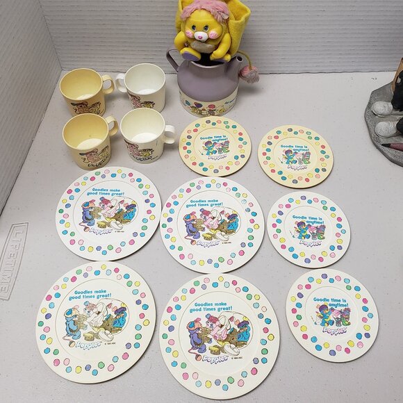 Other - The Popples Tea Set & Toy
